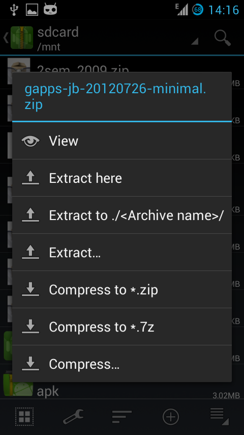 ZArchiver解压缩工具手机版游戏截图2