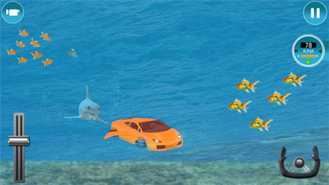 水下飞行的生存游戏截图2