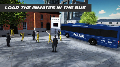 警察囚犯运输游戏截图1