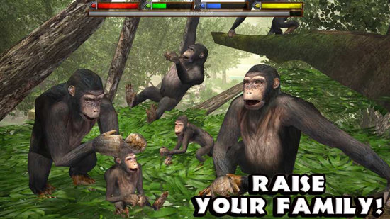 丛林动物模拟器游戏截图1