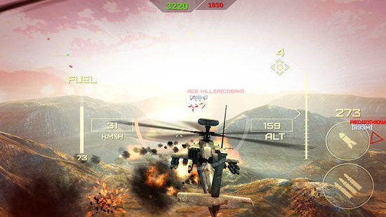 武装直升机世界ios版游戏截图3