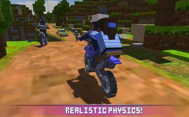 模拟块状摩托车2017ios版游戏截图2