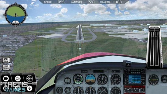 飞行模拟驾驶2017手机版游戏截图4