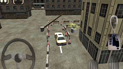 出租车司机3D驾驶室停车场游戏截图2