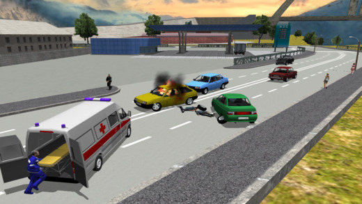 俄罗斯救护车模拟驾驶ios版游戏截图3