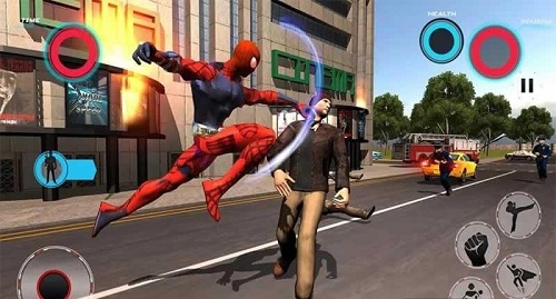 飞行蜘蛛侠救援英雄3D破解版游戏截图3