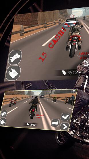 摩托车赛车游戏苹果版游戏截图1
