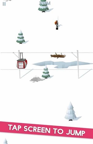 雪山急速滑雪安卓版游戏截图4