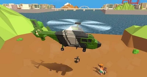 块状直升机SOS救援中文版游戏截图4