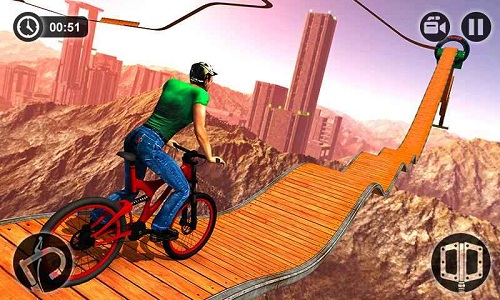不可能的BMX自行车特技ios版游戏截图2