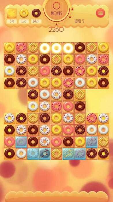 甜甜圈消消乐ios版游戏截图3