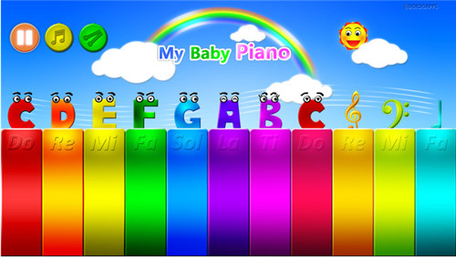 儿童钢琴freeios版游戏截图1