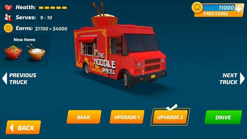 食品餐车服务驾驶游戏截图5