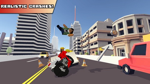 块状摩托赛车安卓版游戏截图3