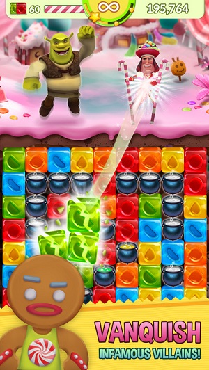 怪物史莱克的糖果屋无限金币版游戏截图3