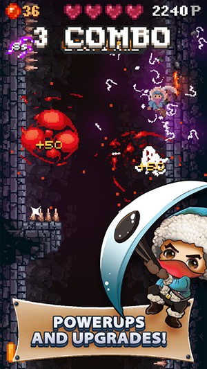 洞穴坠落中文版游戏截图2