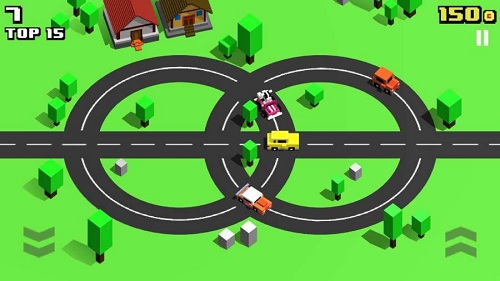 撞车比赛循环驱动游戏截图2