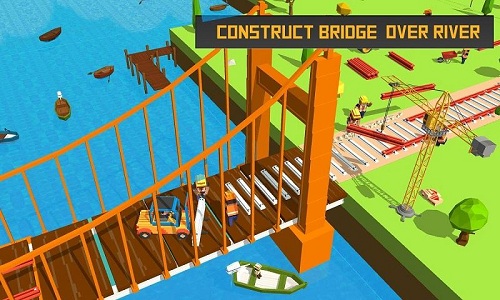 铁路桥梁建设模拟器安卓版游戏截图4