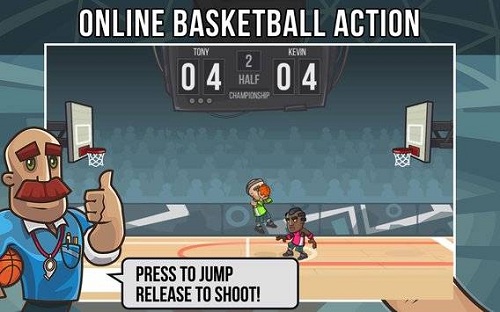 篮球玩家真实对战安卓版游戏截图1