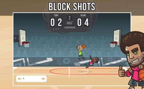 篮球玩家真实对战破解版游戏截图3