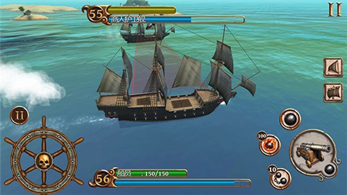 海盗战斗时代的船只汉化版游戏截图1