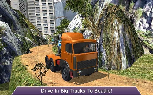 美国卡车司机西雅图小山ios版游戏截图1