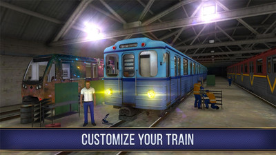 市地铁司机3D游戏截图3