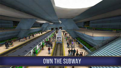市地铁司机3D游戏截图4