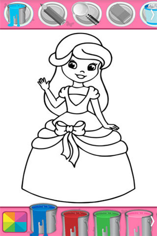 小公主莉比爱画画安卓版游戏截图3