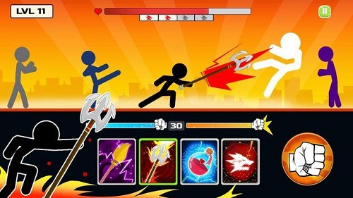 火柴人战士超级战斗安卓版游戏截图2