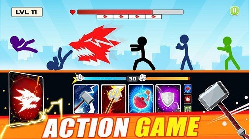 火柴人战士超级战斗安卓版游戏截图3