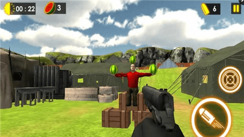 西瓜射击3D安卓版游戏截图3