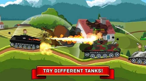 山地坦克大战游戏截图2