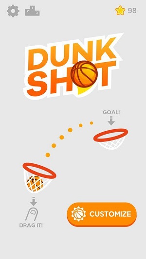 Dunk Shot ios版游戏截图1