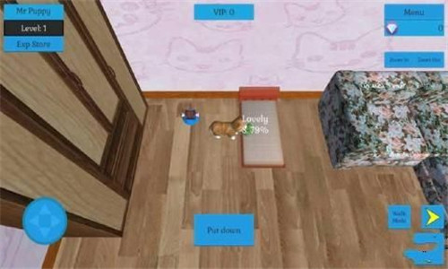 口袋宠物猫狗模拟3D游戏截图3