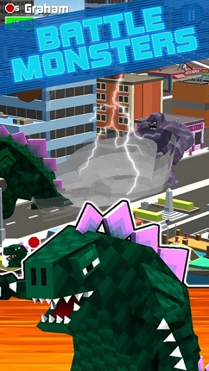 粉碎城市怪物战争无限钻石版游戏截图2