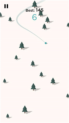 小球滑雪游戏截图2