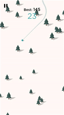 小球滑雪游戏截图3