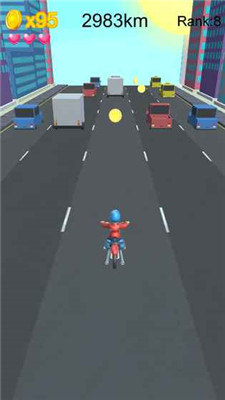 骑着摩托车回家过年安卓版游戏截图1