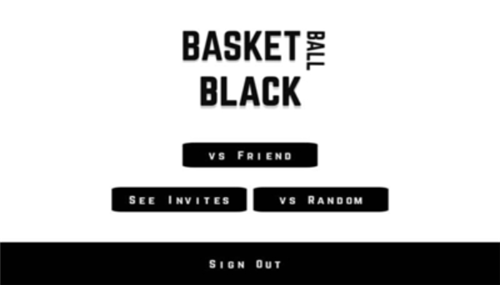 黑色篮球游戏截图1