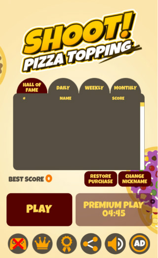 披萨射击安卓版游戏截图1