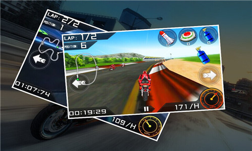 摩托飞车3D安卓版游戏截图2