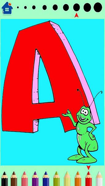 ABC字母图画书游戏截图1