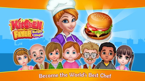 厨房热汉堡店安卓版游戏截图3