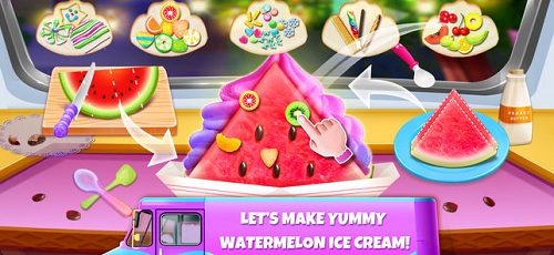 冰淇淋大师冰冷的甜点游戏截图3