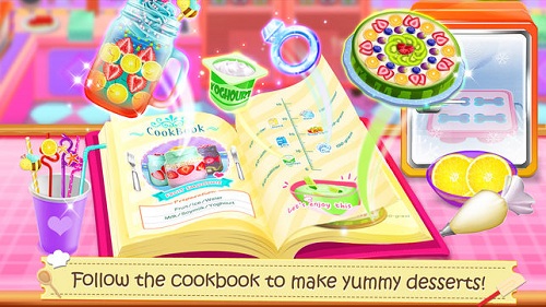 甜点师的秘密食谱安卓版游戏截图1