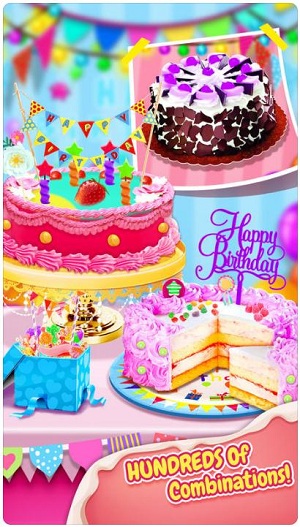 制作甜美的生日蛋糕游戏截图2