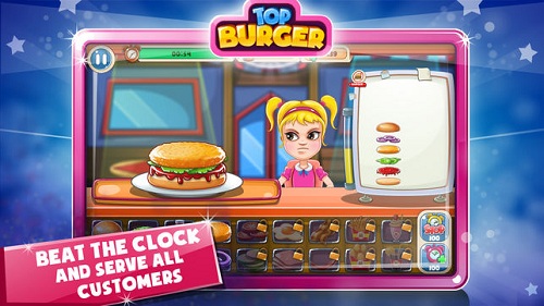 顶级汉堡厨师安卓版游戏截图2
