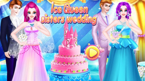 冰雪女王姐妹婚礼游戏截图4