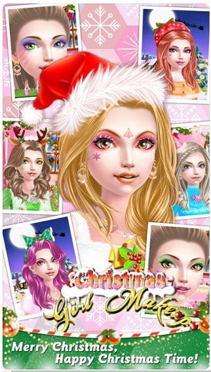 圣诞女孩化妆最新版游戏截图1